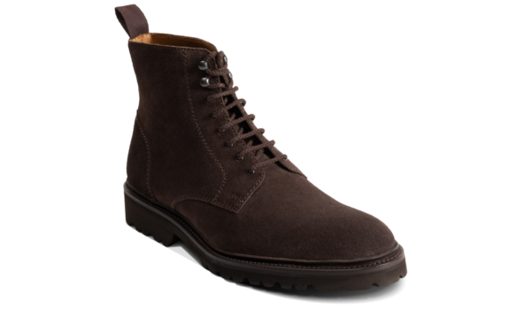 Newquay - Dark Brown Suede